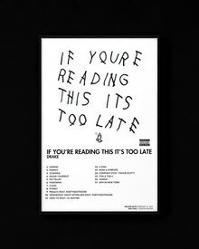 If You're Reading This It's Too Late