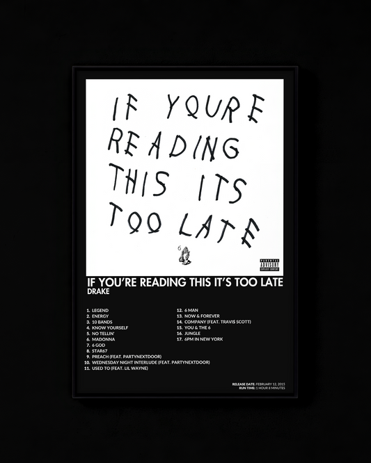 If You're Reading This It's Too Late