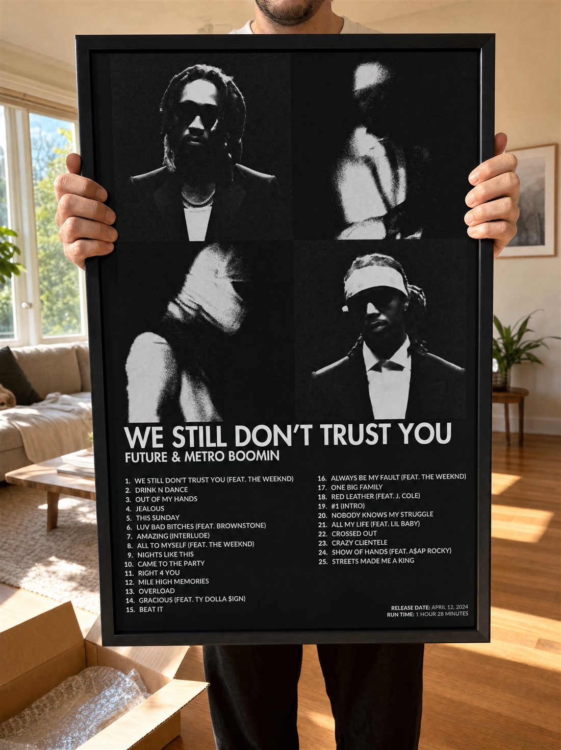 Poster on a wall