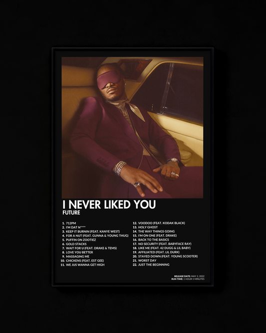 I NEVER LIKED YOU
