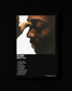 Icon poster by Brent Faiyaz — black colorway, black-and-white album art print