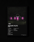 MIXTAPE PLUTO poster by Future — black colorway, black-and-white album art print