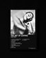 The Art Of Loving poster by Olivia Dean — black colorway, black-and-white album art print