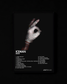 ICEMAN poster by Drake — black colorway, black-and-white album art print