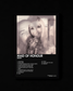 MAID OF HONOUR poster by Drake — black colorway, black-and-white album art print