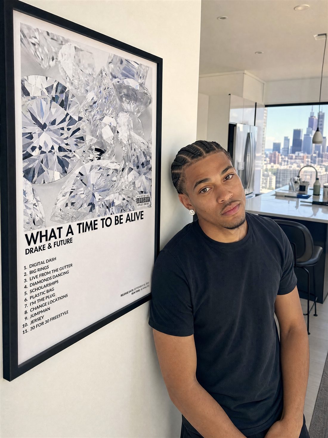 Poster on a wall